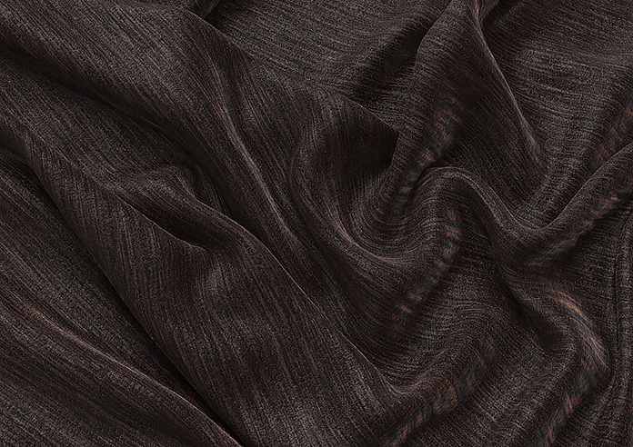 Kent, Chocolate - Twist&Fit Roman Blind - Image 4